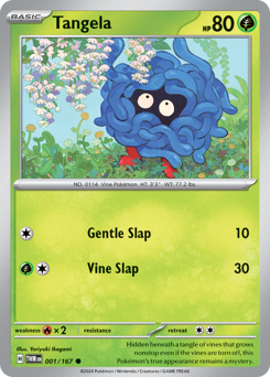 Pokemon Twilight Masquerade Tangela - 1