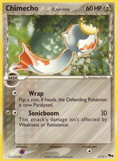 Pokemon POP Series 4 Chimecho δ - 1