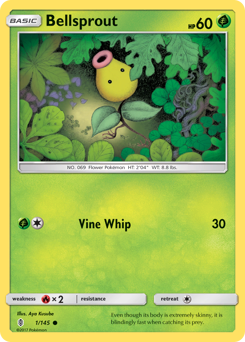 Pokemon Guardians Rising Bellsprout - 1