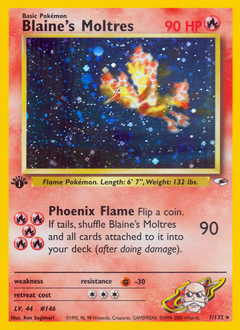Pokemon Gym Heroes Blaine's Moltres - 1