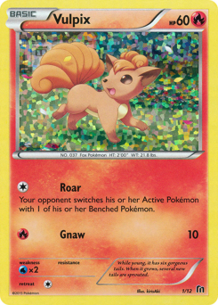 Pokemon McDonald's Collection 2016 Vulpix - 1