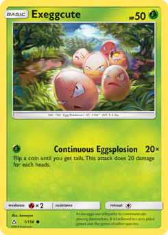 Pokemon Ultra Prism Exeggcute - 1