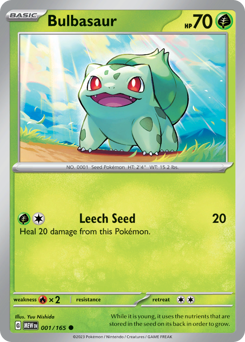 Pokemon 151 Bulbasaur - 1