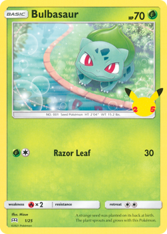 Pokemon McDonald's Collection 2021 Bulbasaur - 1