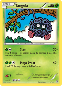 Pokemon Steam Siege Tangela - 1