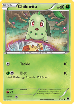 Pokemon BREAKpoint Chikorita - 1
