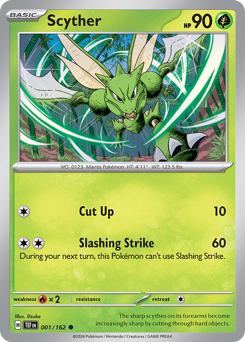 Pokemon Temporal Forces Scyther - 1
