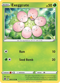 Pokemon Brilliant Stars Exeggcute - 1
