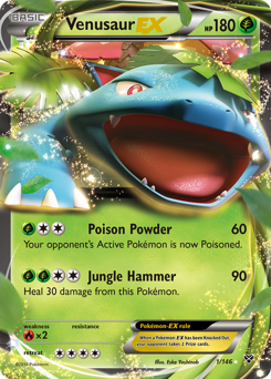 Pokemon XY Venusaur-EX - 1