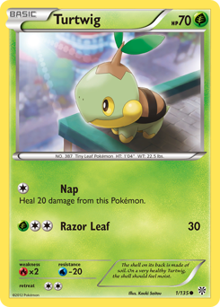 Pokemon Plasma Storm Turtwig - 1