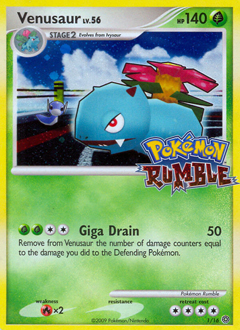 Pokemon Pokémon Rumble Venusaur - 1