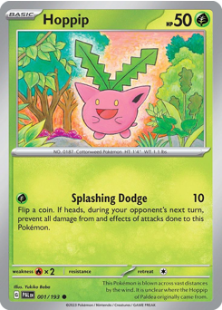 Pokemon Paldea Evolved Hoppip - 1
