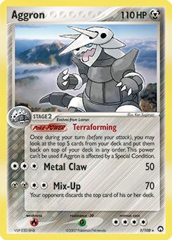 Pokemon Power Keepers Aggron - 1