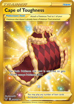 Pokemon Vivid Voltage Cape of Toughness - 200