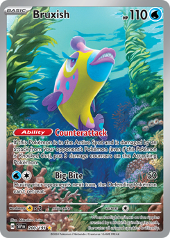 Pokemon Surging Sparks Bruxish - 200
