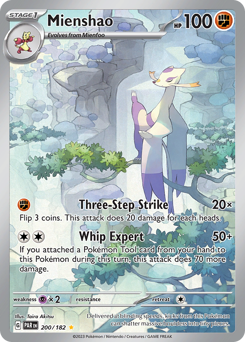 Pokemon Paradox Rift Mienshao - 200