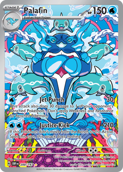 Pokemon Obsidian Flames Palafin - 200