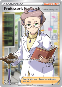 Pokemon Sword & Shield Professor's Research (Professor Magnolia) - 201