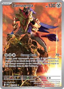 Pokemon Destined Rivals Zamazenta - 201