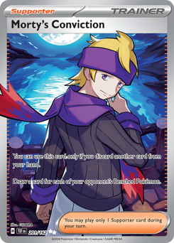 Pokemon Temporal Forces Morty's Conviction - 201