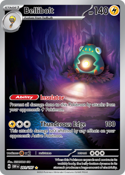 Pokemon Obsidian Flames Bellibolt - 201