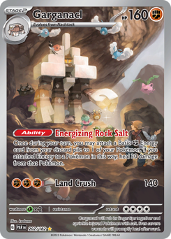 Pokemon Paradox Rift Garganacl - 202