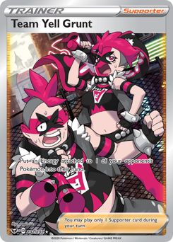 Pokemon Sword & Shield Team Yell Grunt - 202
