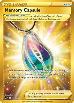 Pokemon Vivid Voltage Memory Capsule - 202