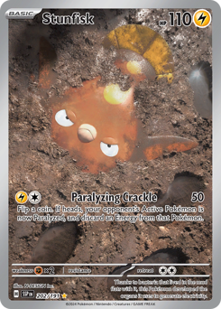 Pokemon Surging Sparks Stunfisk - 202