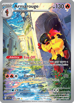 Pokemon Scarlet & Violet Armarouge - 203
