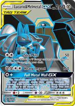 Pokemon Unbroken Bonds Lucario & Melmetal-GX - 203