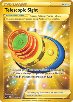 Pokemon Vivid Voltage Telescopic Sight - 203