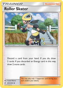 Pokemon Cosmic Eclipse Roller Skater - 203