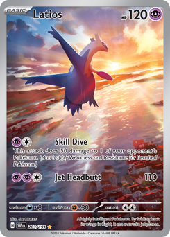 Pokemon Surging Sparks Latios - 203