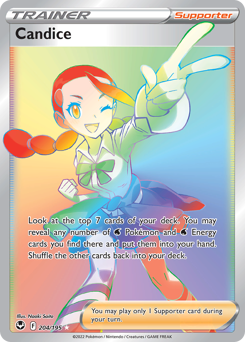 Pokemon Silver Tempest Candice - 204
