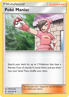 Pokemon Unified Minds Poké Maniac - 204