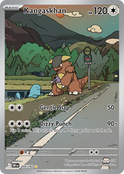 Pokemon Destined Rivals Kangaskhan - 204