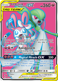 Pokemon Unbroken Bonds Gardevoir & Sylveon-GX - 204