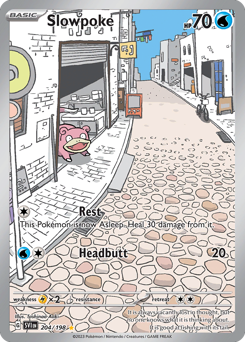 Pokemon Scarlet & Violet Slowpoke - 204