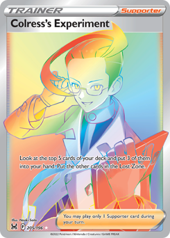 Pokemon Lost Origin Colress's Experiment - 205