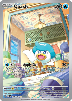 Pokemon Paldea Evolved Quaxly - 206