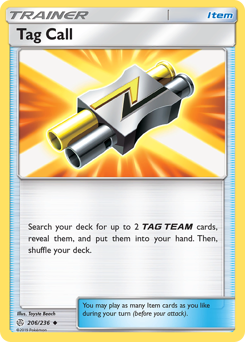 Pokemon Cosmic Eclipse Tag Call - 206