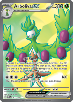 Pokemon Destined Rivals Arboliva ex - 207