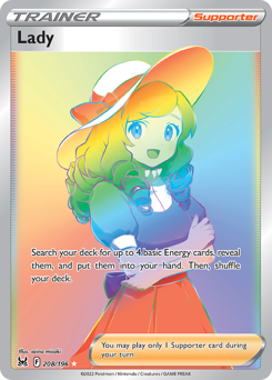 Pokemon Lost Origin Lady - 208