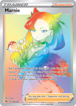 Pokemon Sword & Shield Marnie - 208