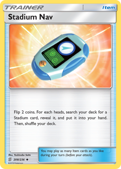 Pokemon Unified Minds Stadium Nav - 208