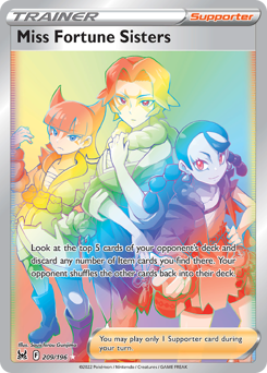 Pokemon Lost Origin Miss Fortune Sisters - 209