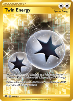 Pokemon Rebel Clash Twin Energy - 209