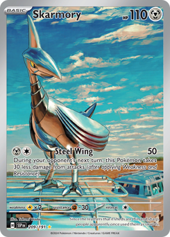 Pokemon Surging Sparks Skarmory - 209
