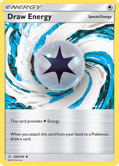 Pokemon Cosmic Eclipse Draw Energy - 209